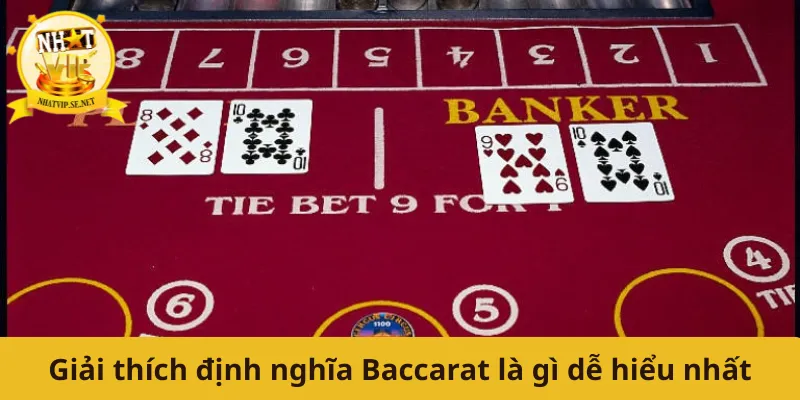 Giải thích định nghĩa Baccarat là gì dễ hiểu nhất