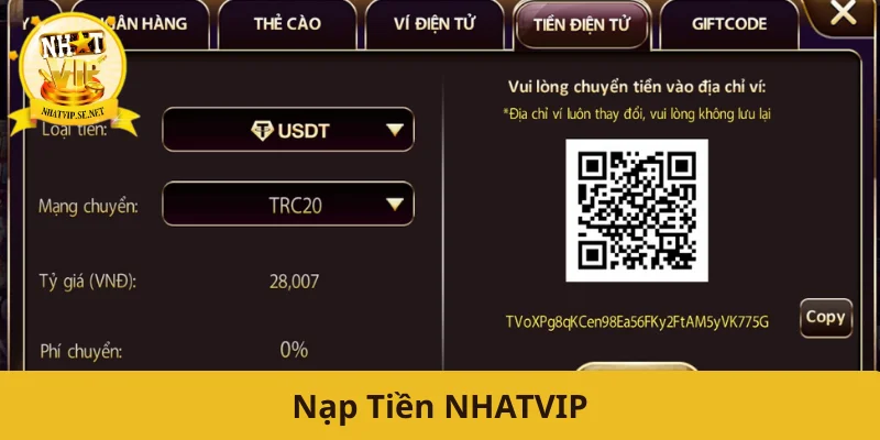 Nạp Tiền NHATVIP