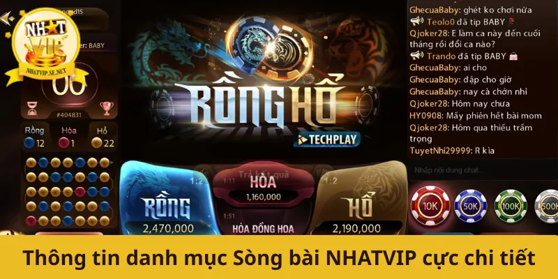 Thông tin danh mục Sòng bài NHATVIP cực chi tiết