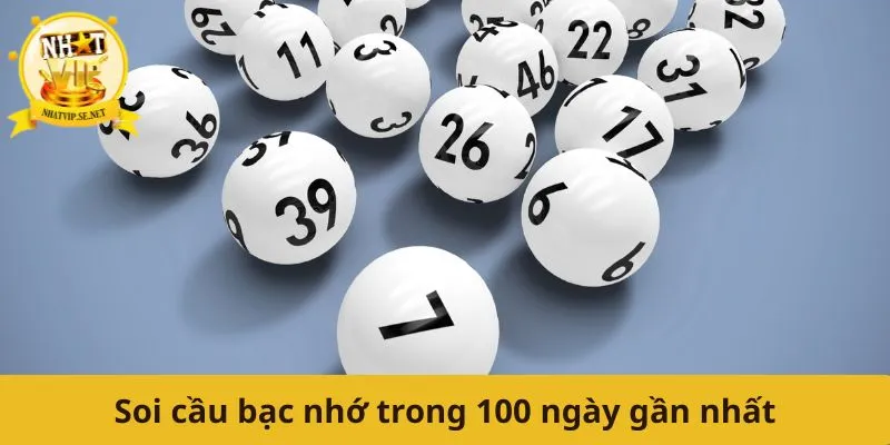 Soi cầu bạc nhớ trong 100 ngày gần nhất